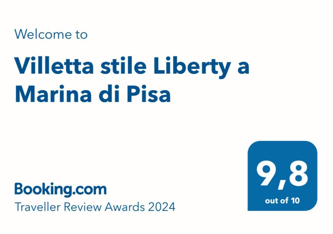 Villetta Stile Liberty A מרינה די פיזה מראה חיצוני תמונה